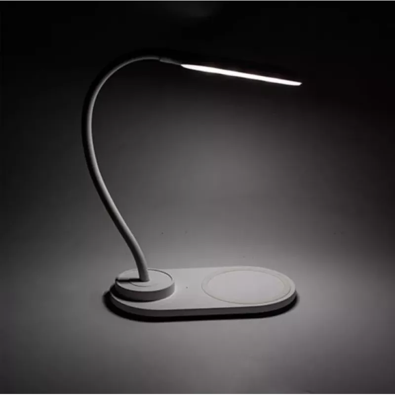 Galda lampa Denver LQI-55 1.5 W LED G Balta