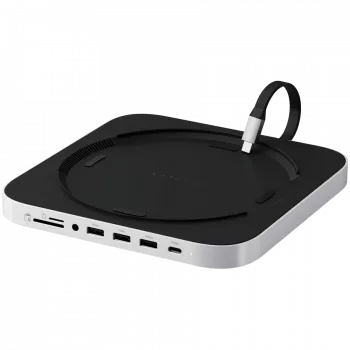 Klēpjdatoru dokstacija Satechi ST-GMMSHS vadu USB 3.2 Gen 2 Type-C balta