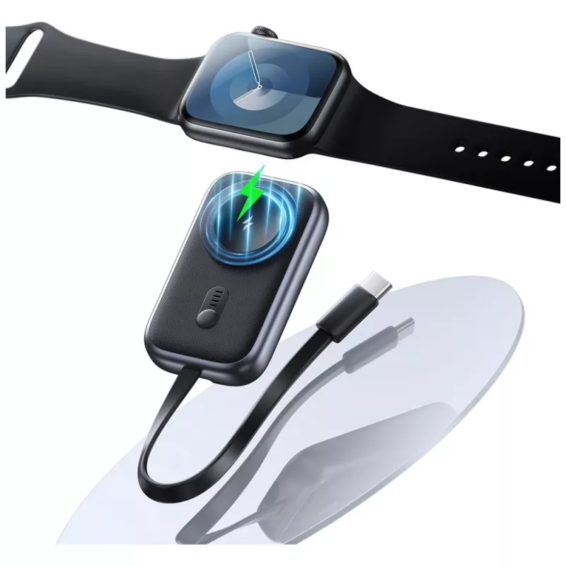 Powerbank usams CD245SBWXC02 1200mAh priekš Apple Watch — pārnēsājams lādētājs