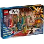 Konstruktoru rotaļlieta LEGO Star Wars Advent Calendar 2025 — komplekts 75418, sezonālas būvējamas minifigūras un modeļi
