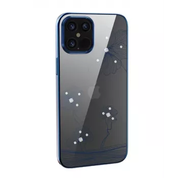 Aizsargājošs telefona maciņš Devia Crystal Flora iPhone 12 mini, zils