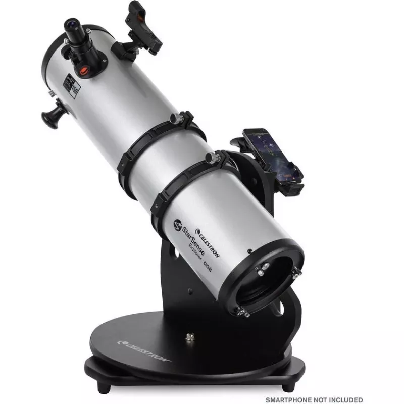 Celestron StarSense Explorer 150mm Reflektors 459x Melns, Sudrabs