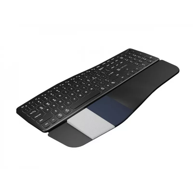 NATEC PORIFERA tastatūra Mājai/Birojam Bluetooth QWERTY US International Melna