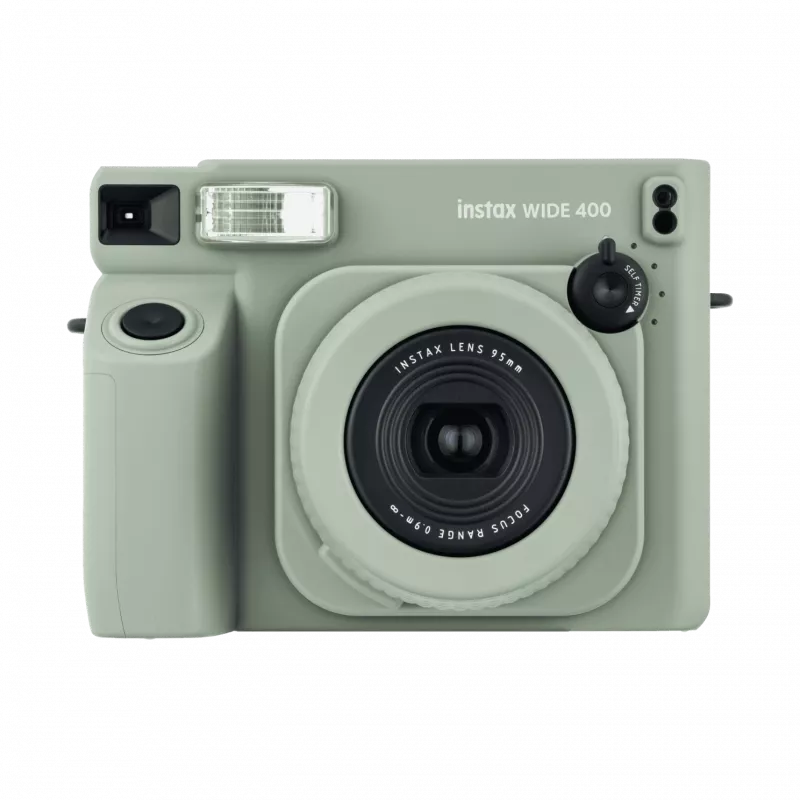 Kameras Instax Wide 400 zaļā krāsā