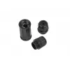 Kabeļa savienotāja adapteris RJ-45 Lanberg AD-RJ45-OS6-IP67 Melns