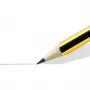 Koka zīmulis Staedtler Noris 120 2H — cietība 2H, grafitastieņa diametrs 2 mm, viena gab., melns/dzeltens
