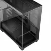 PC korpuss MODECOM Volcano Stellar NF ATX midi tornis, rūdīts stikls, melns, atbalsta ATX/mikro ATX, GPU līdz 420mm, CPU dzesētājs 175mm