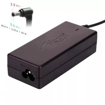 Akyga AK-ND-17 strāvas adapteris / pārveidotājs iekštelpām 65 W melns