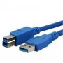 USB kabelis MediaRange MRCS150 USB 3.2 Gen 1 5m USB A USB B zils
