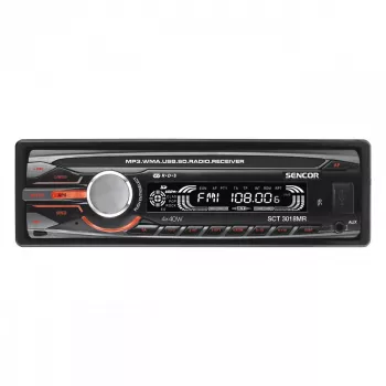 Auto radio + tālvadības pults SCT 3018MR USB SD MMC