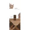 Aizsargājošs telefona maciņš Man and Wood iPhone 7/8 — fango melns