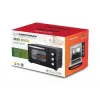Mini krāsns ESPERANZA EKO008N — 20 L, 1280–1300 W, līdz 230°C, 60 min mehāniskais taimeris, rotācijas vadības pogas, stikla durvis, brīvi stāvoša