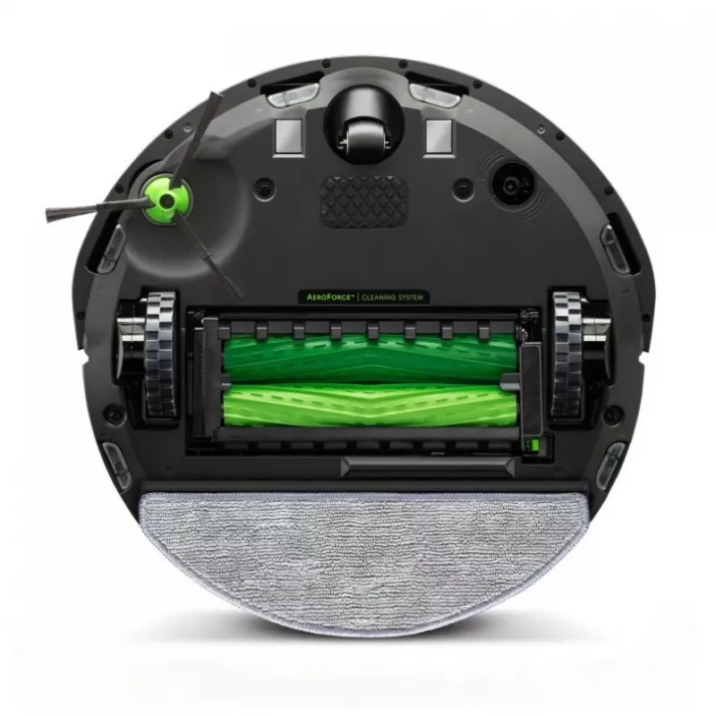 Robot Vacuum Cleaner iRobot Combo i8+ Bagless Melns