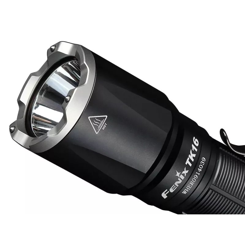 Rokas lukturītis Fenix TK16 V2.0 Melns IP68 Krypton 30 lm