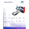 Grafikas karte Sapphire Radeon RX 9070 XT — 16 GB GDDR6, PCIe 5.0, 256-bit, 320 mm, 3 slotu, balta