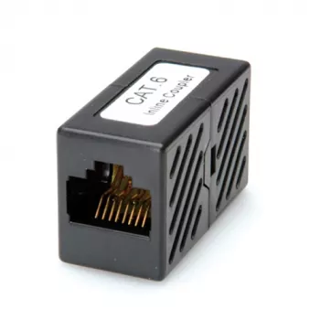 RJ-45 moduļu savienotājs ROLINE Cat.6 neekranēts melns