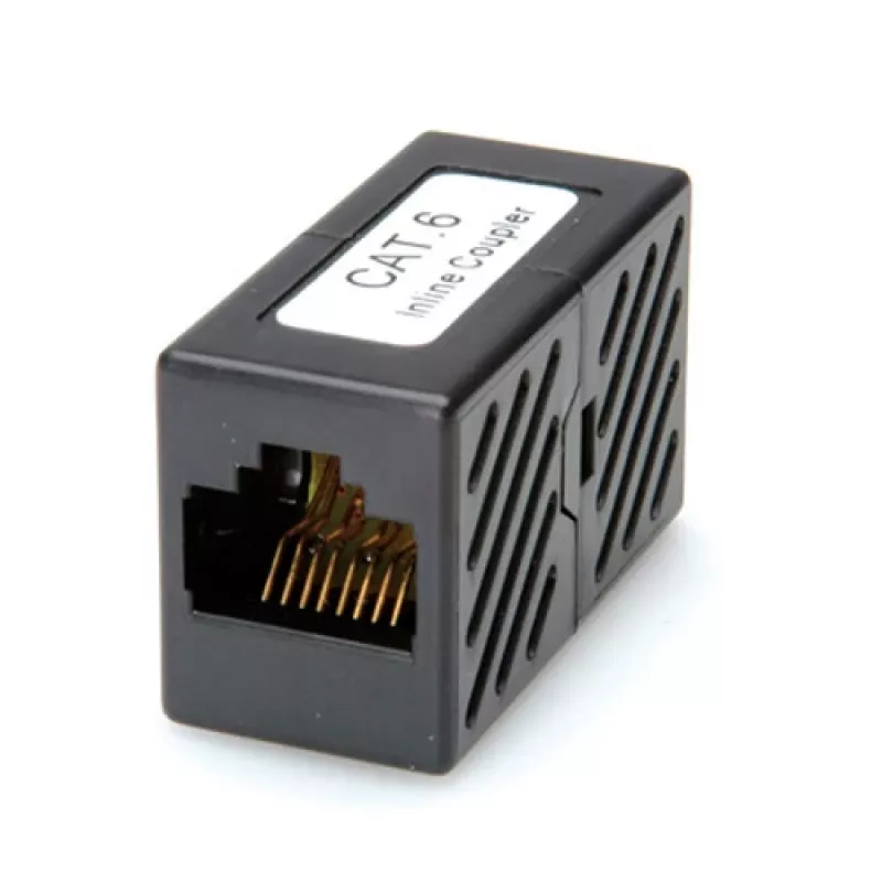 RJ-45 moduļu savienotājs ROLINE Cat.6 neekranēts melns