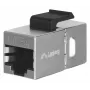 Keystone modulis LANBERG KSF5-3000 — Cat5e F/UTP plakanais kabelis, RJ-45 sievišķā tipa, melns