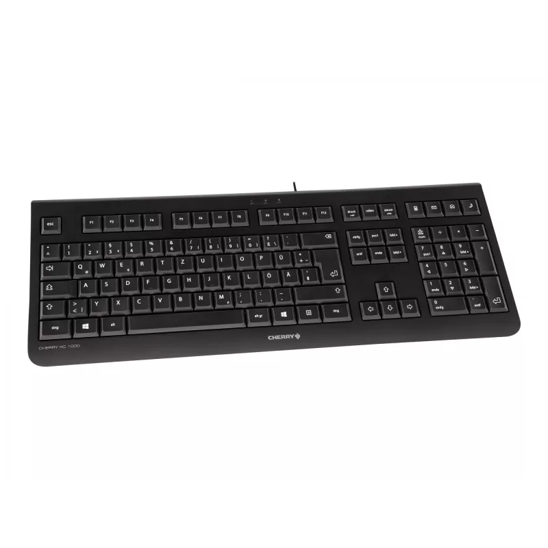 Cherry KC 1000 - tastatūra - ziemeļvalstu - melna