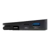 USB-C dokstacija, trīskāršs displejs - 4K HDMI un DP, VGA, USB 3.2 Gen 1, USB-A/C centrmezgls, GbE, 100 W PD uzlāde