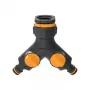 Fiskars 1027061 ūdens šļūtenes savienotājelements Krāna savienotājs Melna, Oranža 1 gab.