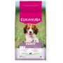 Sausā suņu barība EUKANUBA Puppy & Junior Small/Medium Lamb & Rice 3 kg — pilnvērtīga barība mazu/vidēju šķirņu jaunajiem suņiem