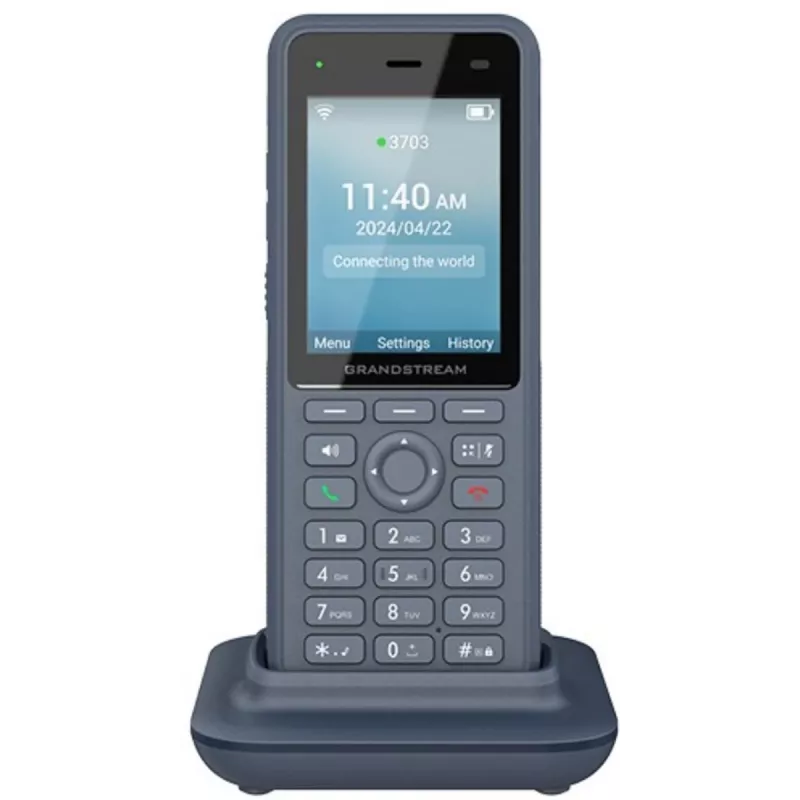 IP telefons Grandstream Networks WP836 zils 3 līnijas LCD Wi-Fi