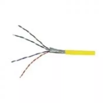 Wentronic 93266 Ethernet komutācijas kabelis dzeltens