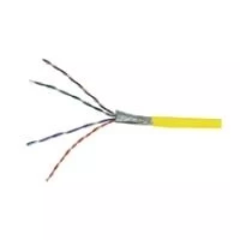 Wentronic 93266 Ethernet komutācijas kabelis dzeltens