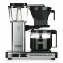 Pilienveida kafijas automāts MOCCAMASTER KBG 741 — 1,25 L ūdens tvertne, 10 krūžu kanna, 1520 W, nerūsējošais tērauds/melns