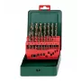 Urbju komplekts Metabo HSS Cobalt 19 gab. DIN 338, cilindrisks kāts