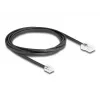Telefona kabelis DeLOCK 88036 RJ45 uz RJ11 2 m melns