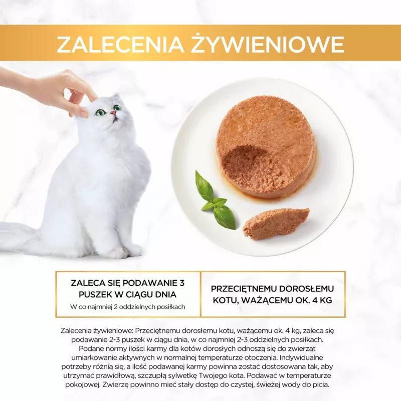 Mitrā kaķu barība Purina Nestlé GOURMET Gold tītara 85 g konserva pieaugušiem kaķiem, liekā svara formula