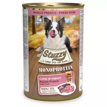 STUZZY Monoproteīna cūkgaļa - mitrā suņu barība - 400 g