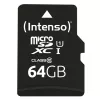 Atmiņas karte Intenso 64GB MicroSDXC UHS-I Class 10 3423490