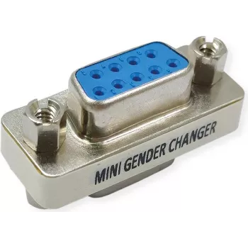 VALUE Mini dzimuma mainītājs, DB9 BU/BU (12.99.2030)