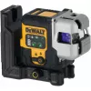Bezvada daudzlīniju lāzers DeWalt DCLE14301GB 3×180° krustlīnija, 18V, zaļas līnijas, integrēts Powerstack Li-Ion akumulators
