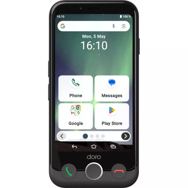 Viedtālrunis Doro Aurora A10 4.5 collu 4 GB 64 GB Melns