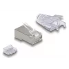 DeLOCK 67177 RJ45 vadu savienotājs Sudraba caurspīdīgs Vīrišķais 50 gab.