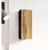 Cama viesistabas mēbeļu komplekts VIGO 13 melns/votana ozols