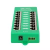 Extralink Gigabit PoE inžektors 8 portu aktīvais, 8 porti Gigabit 802.3at/af, režīms A