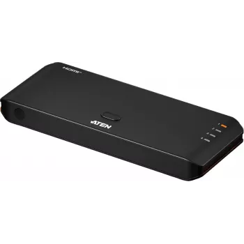 HDMI 4 portu slēdzis ATEN VS4841 — True 4K ievades pārslēgšana, 4 avoti, HDMI