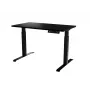 Galds cama meble MOON elektriski regulējams taisns galds 1210×670 mm melns