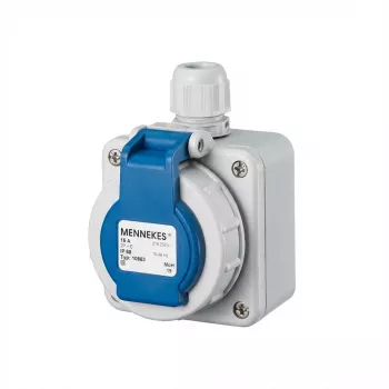 MENNEKES Elektrotechnik GmbH & Co. KG Wall Box Schuko 10863 16A2P+E 230V DWD zila (10863)