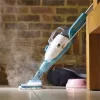 Tvaika mops Melns & Decker FSMH1351SM-QS — 1300 W, 0,5 l tvertne, 6 m vads, 9-in-1 cietām grīdām