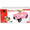 Bobby-Car-Classic Flower, stumjamais auto rozā/gaiši zaļš
