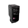 Toner Lexmark RETURN-tonera kasete fuksīna 74C2HM0 3000 lapas
