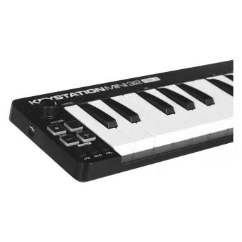 M-AUDIO Keystation Mini 32 MK3 MIDI tastatūra 32 taustiņi USB melna, balta