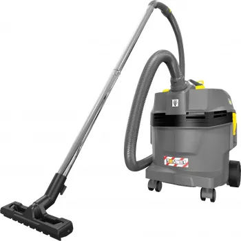 Mitrā un sausā tīrīšanas putekļsūcējs Kärcher NT 22/1 Ap L – 22 L, 1300 W, 25,5 kPa vakuums, 71 l/s gaisa plūsma, 1,9 m šļūtene, 6 m kabelis