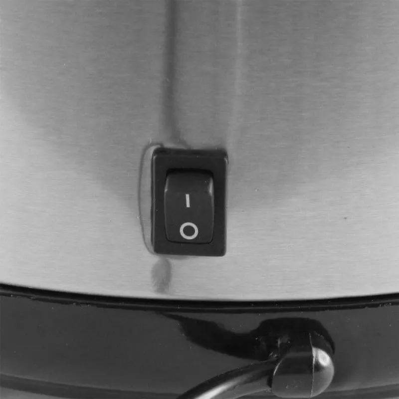 Emerio RCE-110118, melns, nerūsējošais tērauds, 1,5 l, 500 W, 265 mm, 240 mm, 263 mm